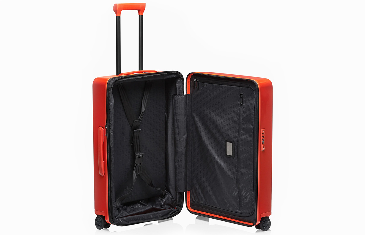 PORSCHE DESIGN Roadster Hardcase Trolley M Lava : Suncoast Porsche